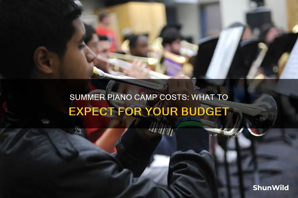 how much does summer piano camp cost