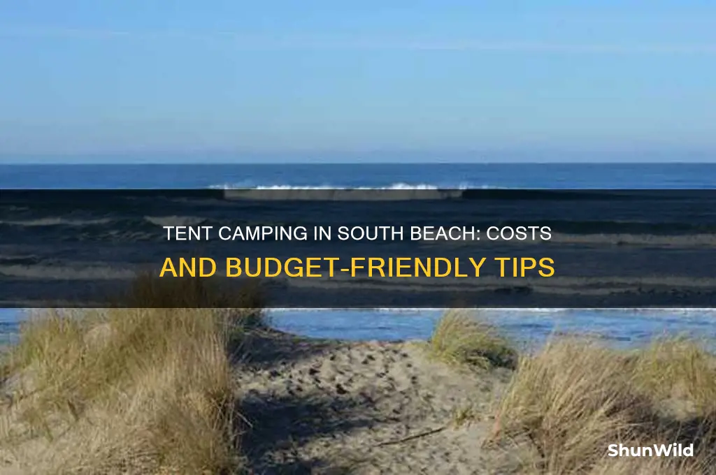 how much does tent camping in south beach