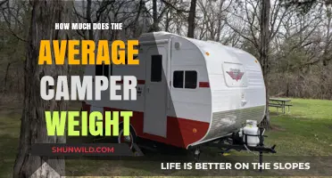 Average Camper Weight: Understanding the Load for Your Adventures