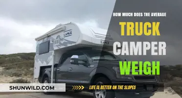 Average Truck Camper Weight: What to Expect Before You Buy