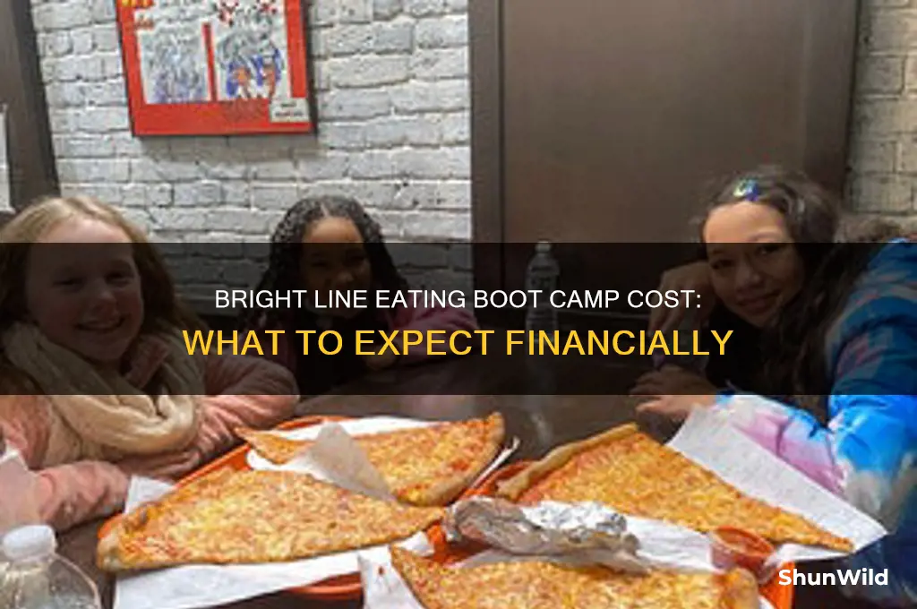 how much does the bright line eating boot camp cost