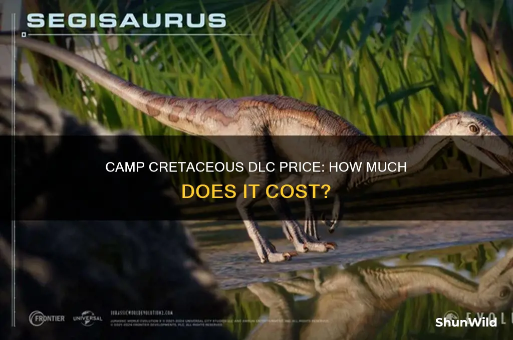 how much does the camp cretaceous dlc cost