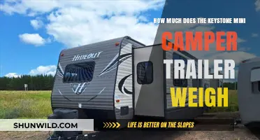 Keystone Mini Camper Trailer Weight: A Comprehensive Guide