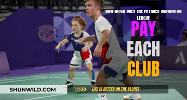 Badminton League Club Payments: How Much Do They Get?