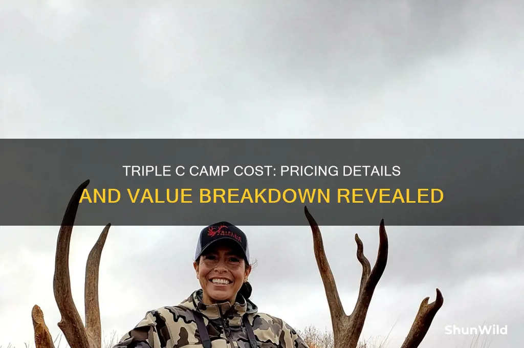 how much does triple c camp cost