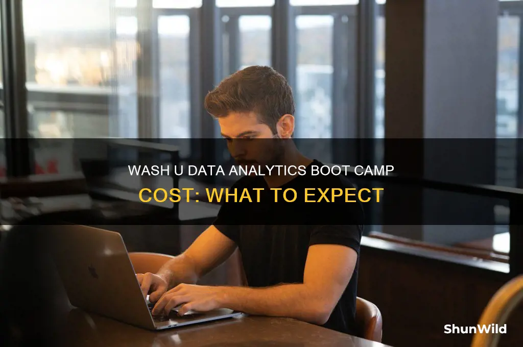 how much does wash u data analytics boot camp cost