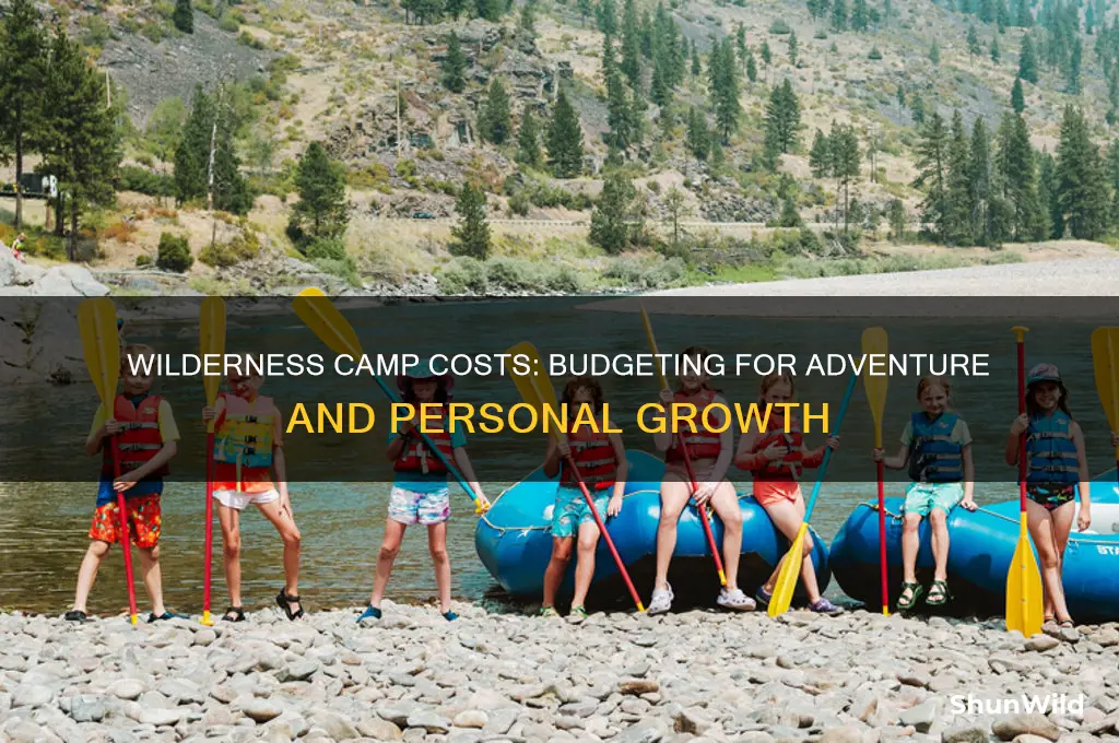 how much does wilderness camp cost