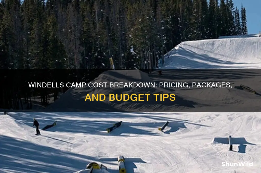 how much does windells camp cost