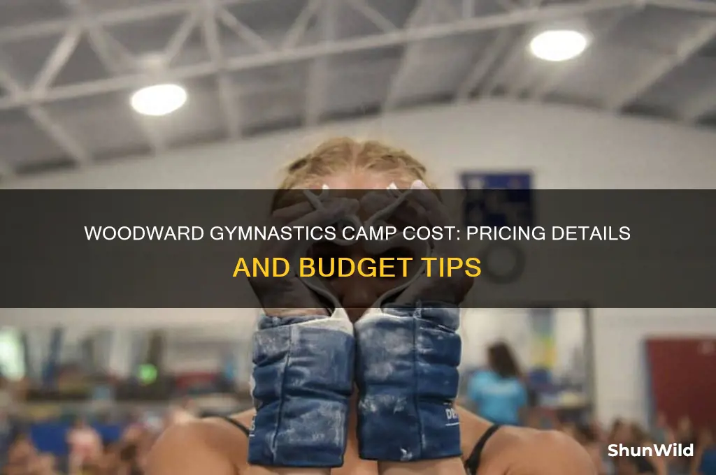 how much does woodward gymnastics camp cost