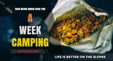 Essential Dried Food Packing Guide for a Week-Long Camping Adventure