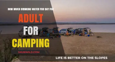 Stay Hydrated Outdoors: Daily Water Needs for Camping Adults