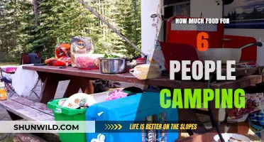 Camping Meal Planning: How Much Food to Pack for Six People