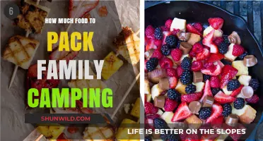 Perfect Family Camping Meals: How Much Food to Pack Guide
