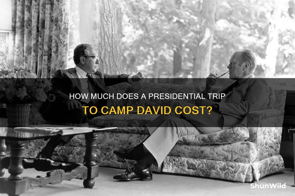 how much for president to go to camp david