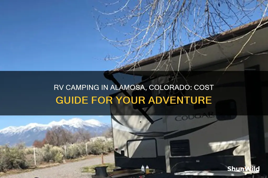 how much for rv camping alamosa colorado