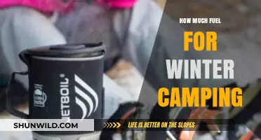 Winter Camping Fuel Guide: How Much to Pack for Cold Nights
