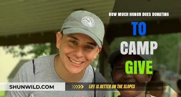 Donating to Camp: Measuring the Honor in Your Generosity