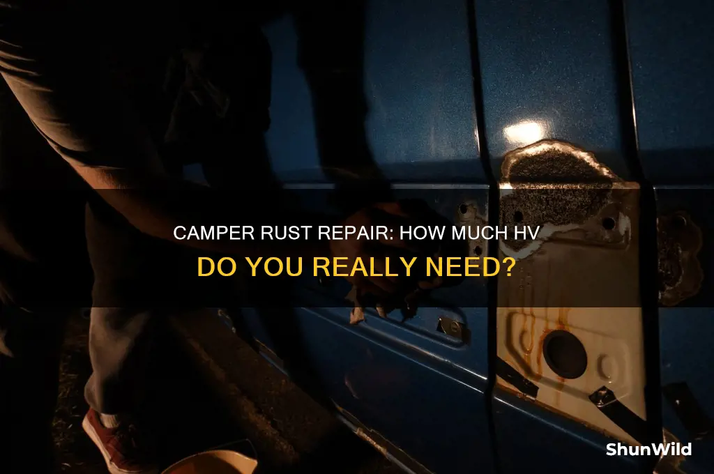 how much hv for camper rust