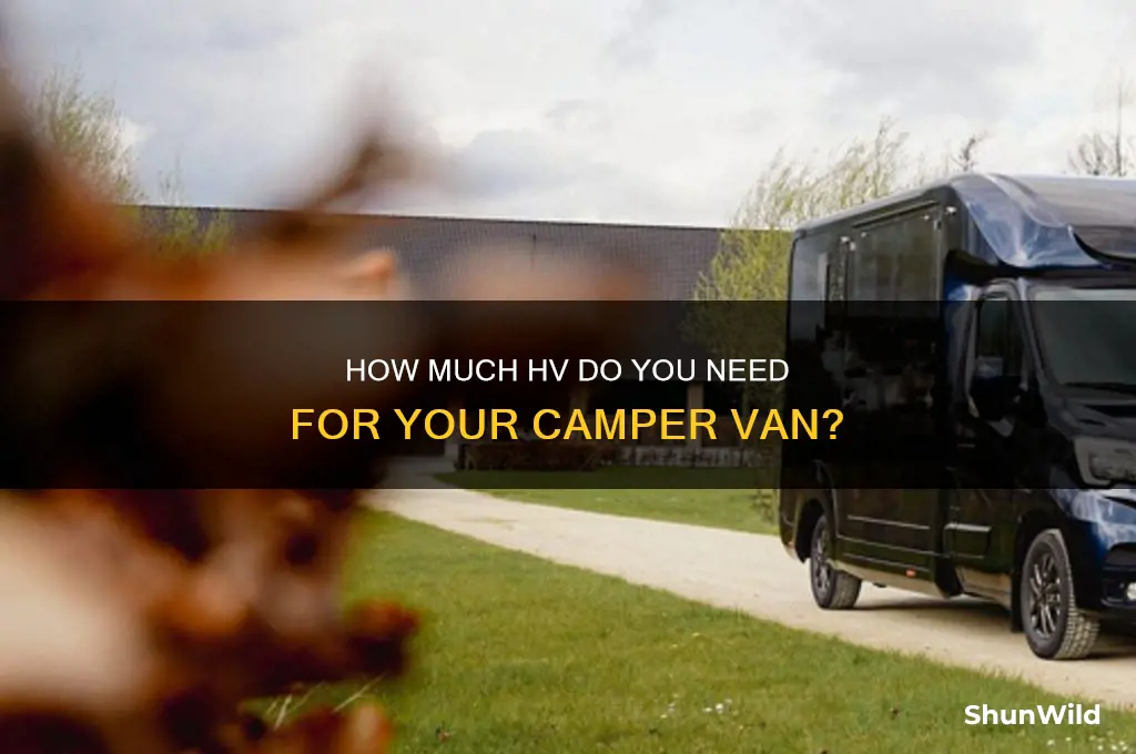 how much hv for camper