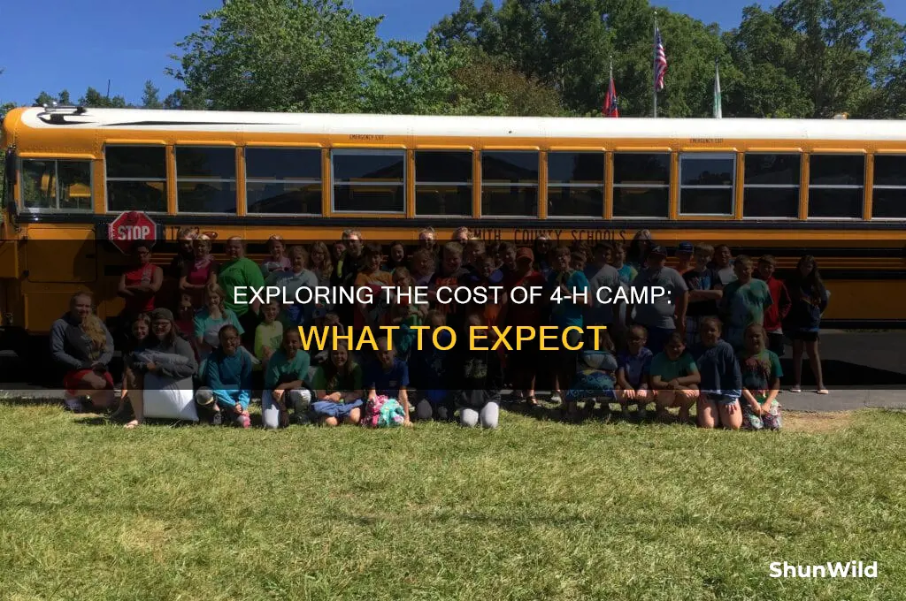 how much is 4 h camp