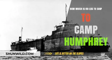 Shipping Costs: 80 lbs to Camp Humphreys Explained