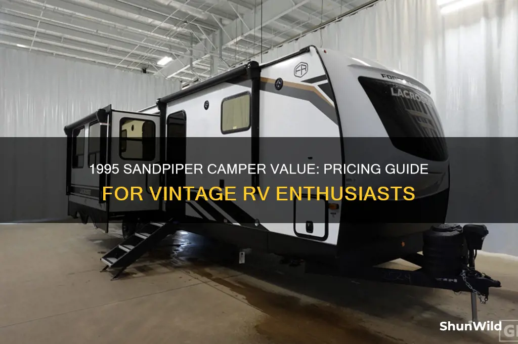 how much is a 1995 sandpiper camper worth