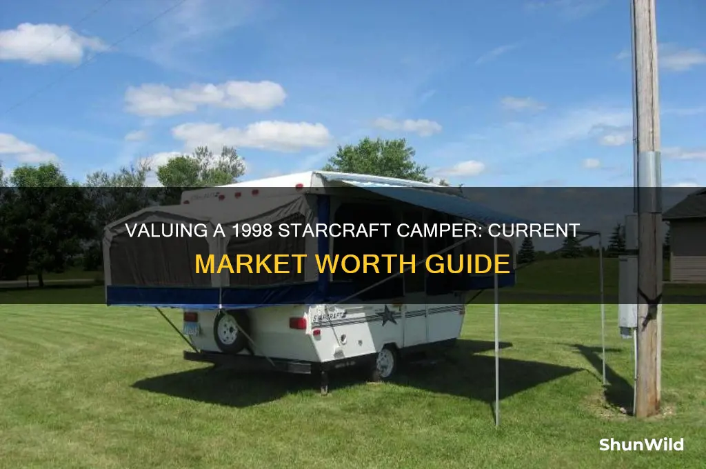 how much is a 1998 starcraft camper worth