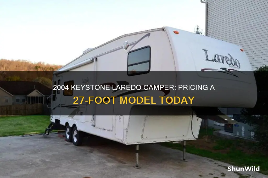 how much is a 27 foot 2004 keystone laredo camper