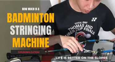 Badminton Stringing Machine Costs: How Much to Spend?