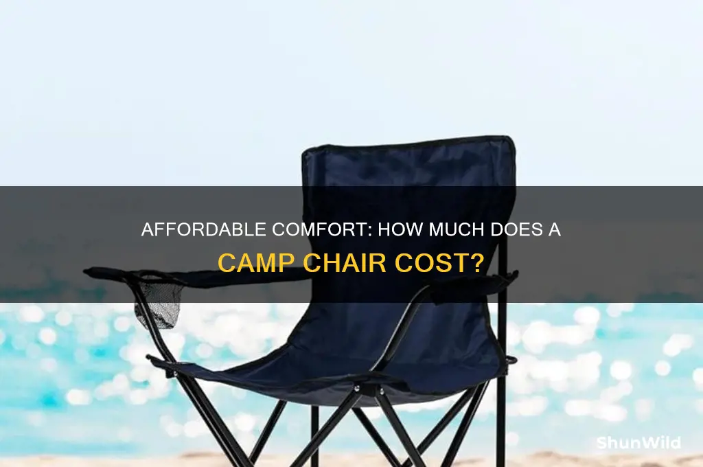 how much is a camp chair