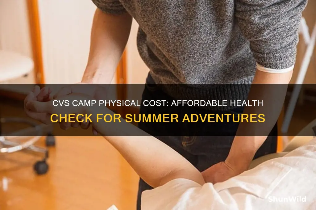 how much is a camp physical at cvs