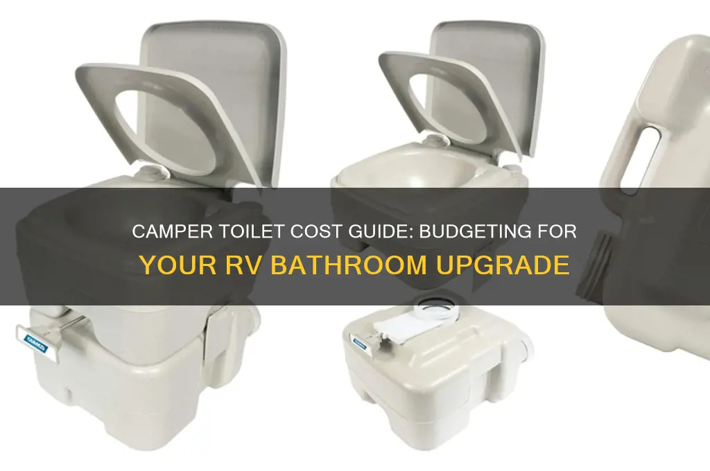 how much is a camper toilet
