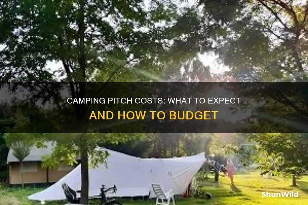 how much is a camping pitch
