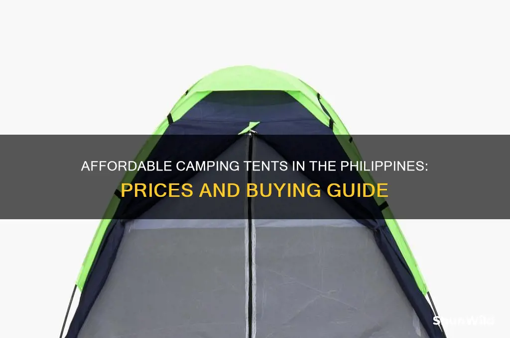 how much is a camping tent in the philippines