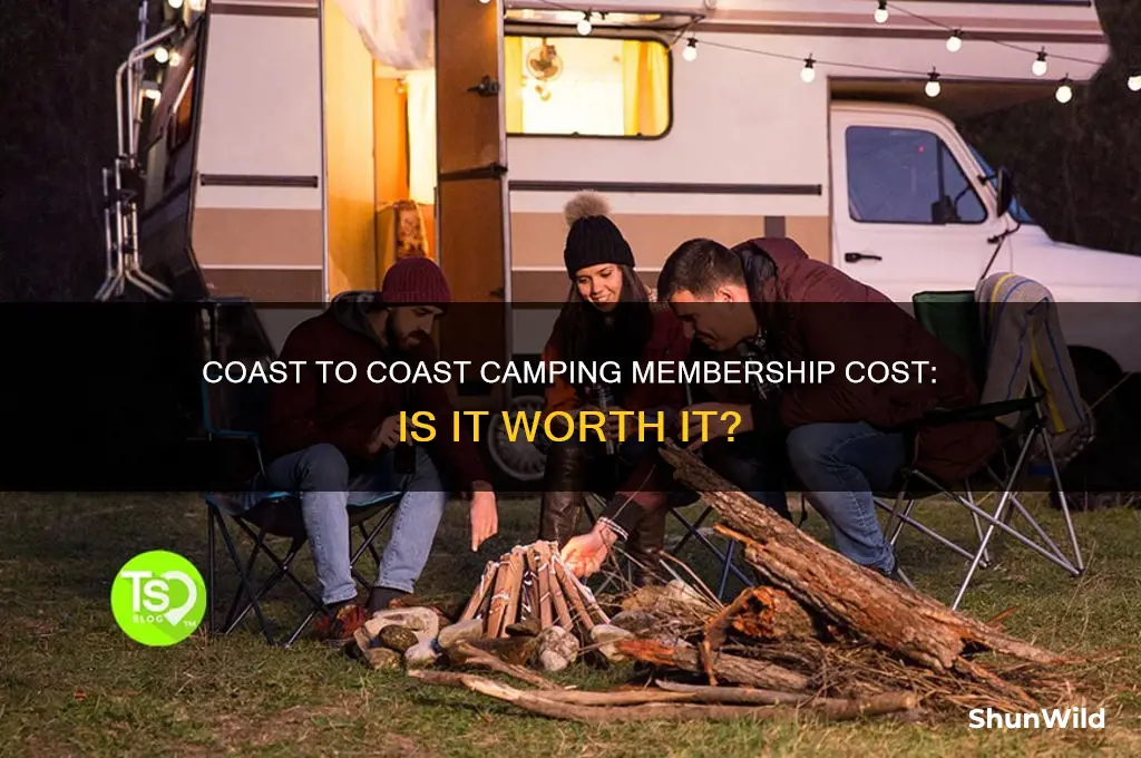 how much is a coast to coast camping membership