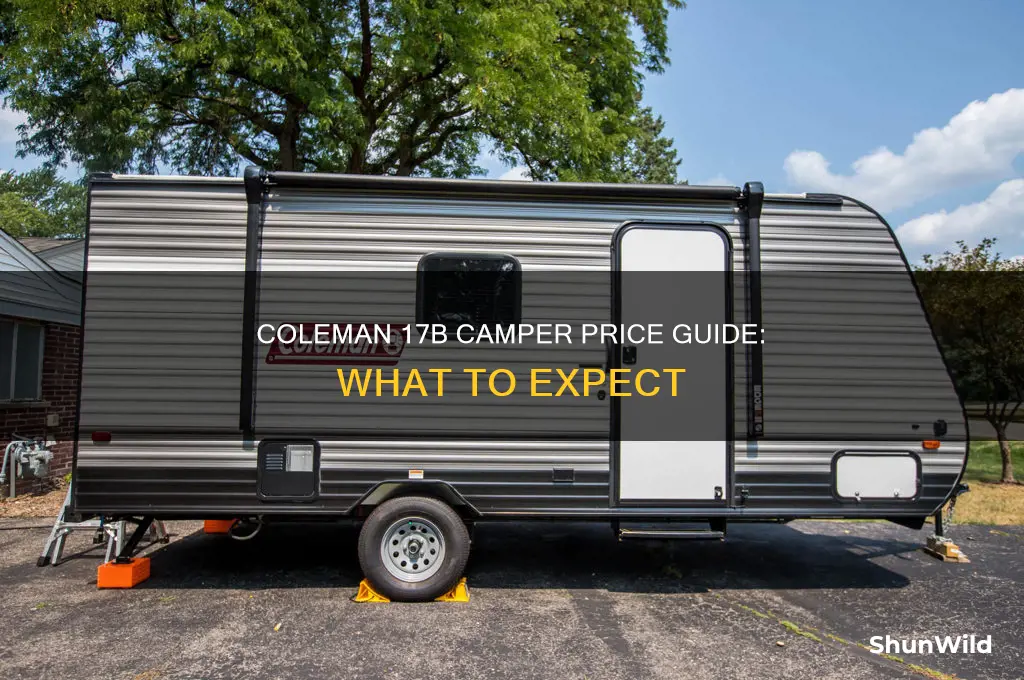 how much is a coleman 17b camper