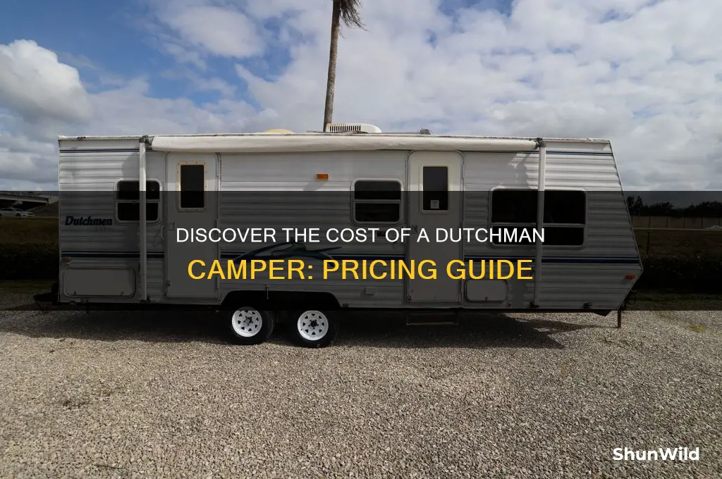 how much is a dutchman camper