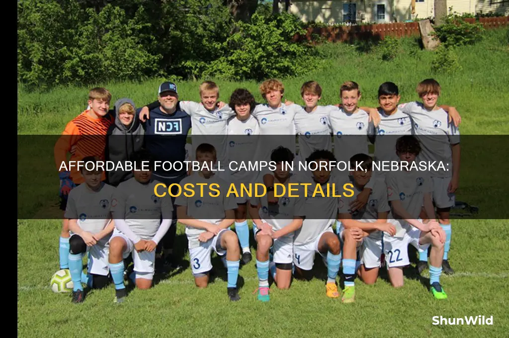 how much is a football camp in norfolk nebraska