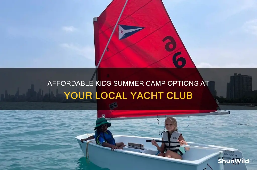 how much is a kids summer camp at yacht club