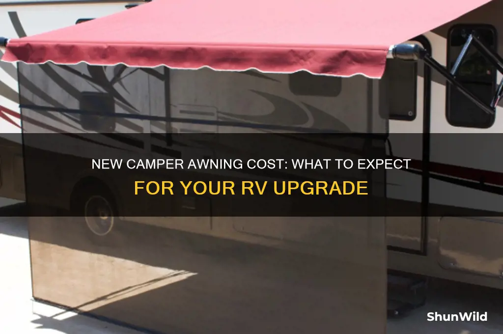 how much is a new camper awning