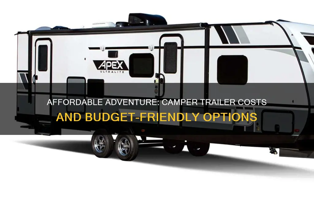 how much is a new camper trailer