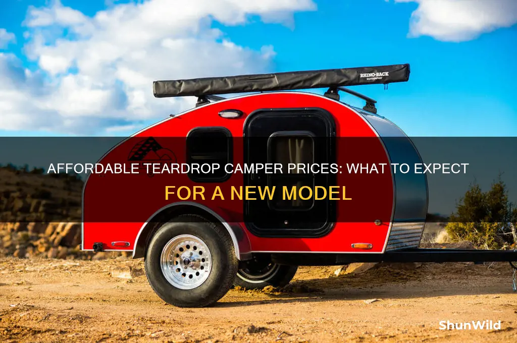 how much is a new teardrop camper