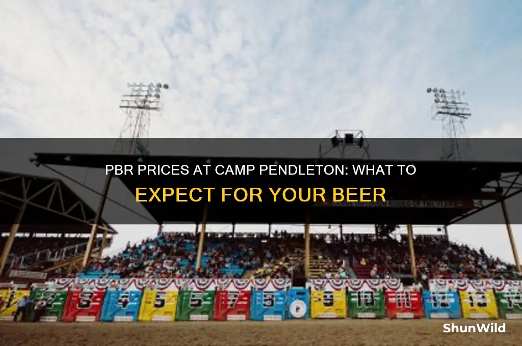 how much is a pbr at camp pendleton