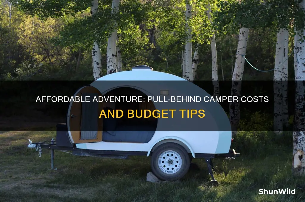 how much is a pull behind camper