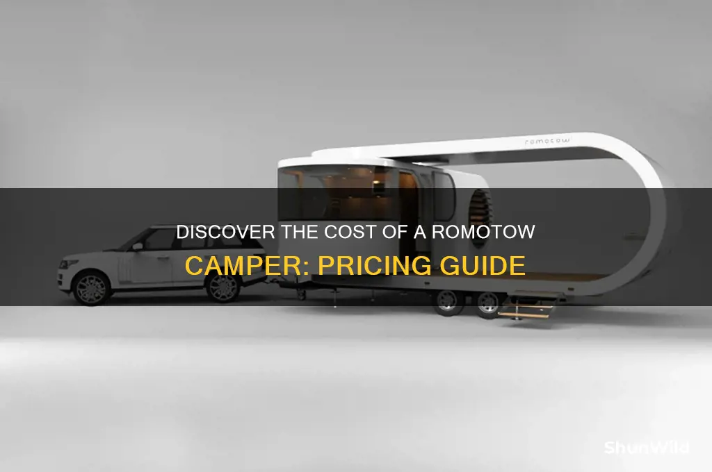 how much is a romotow camper