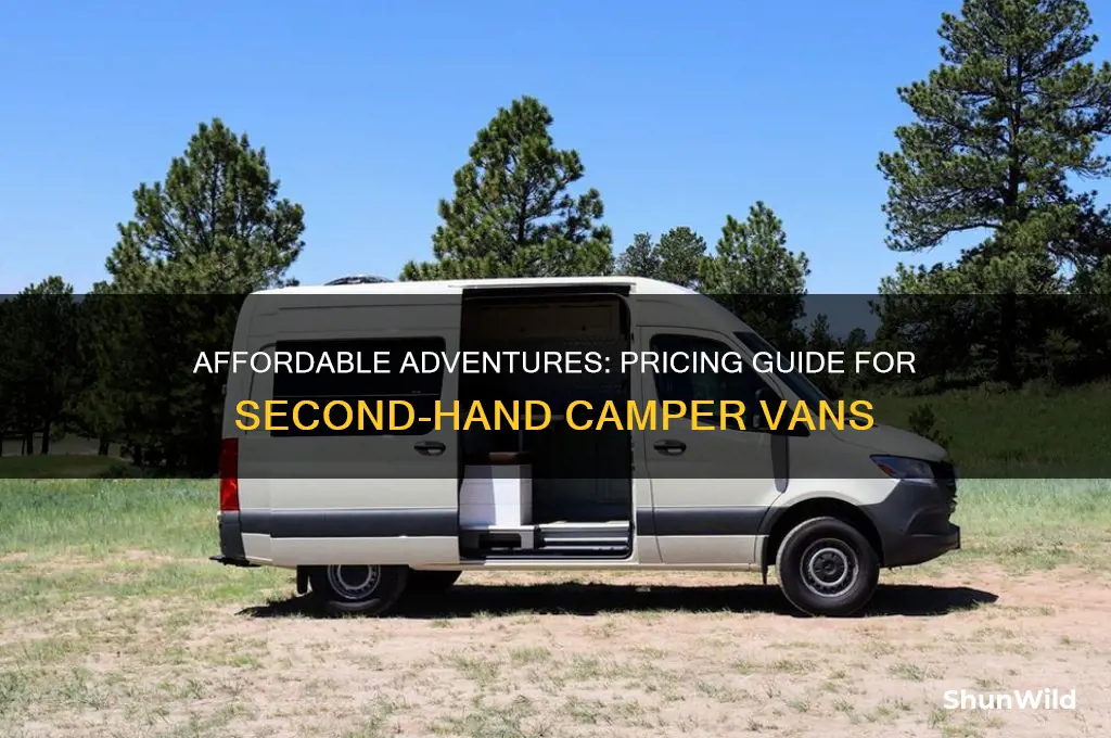 how much is a second hand camper van