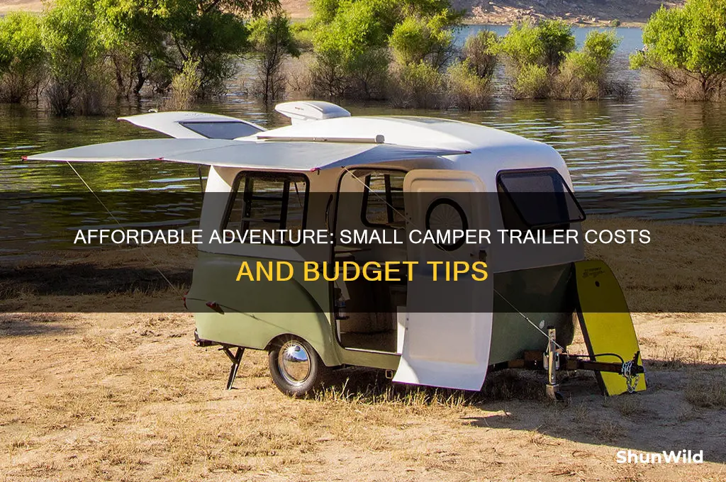 how much is a small camper trailer