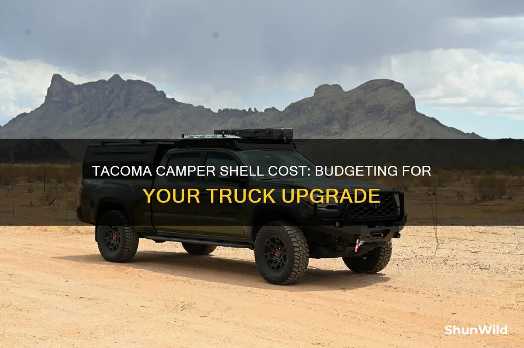 how much is a tacoma camper shell