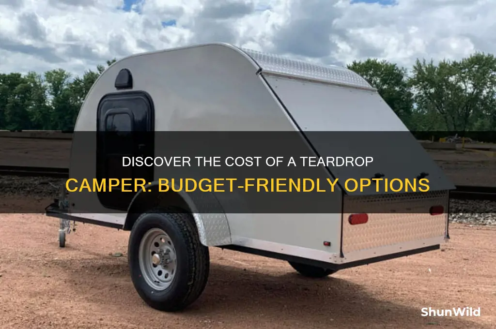 how much is a tear drop camper