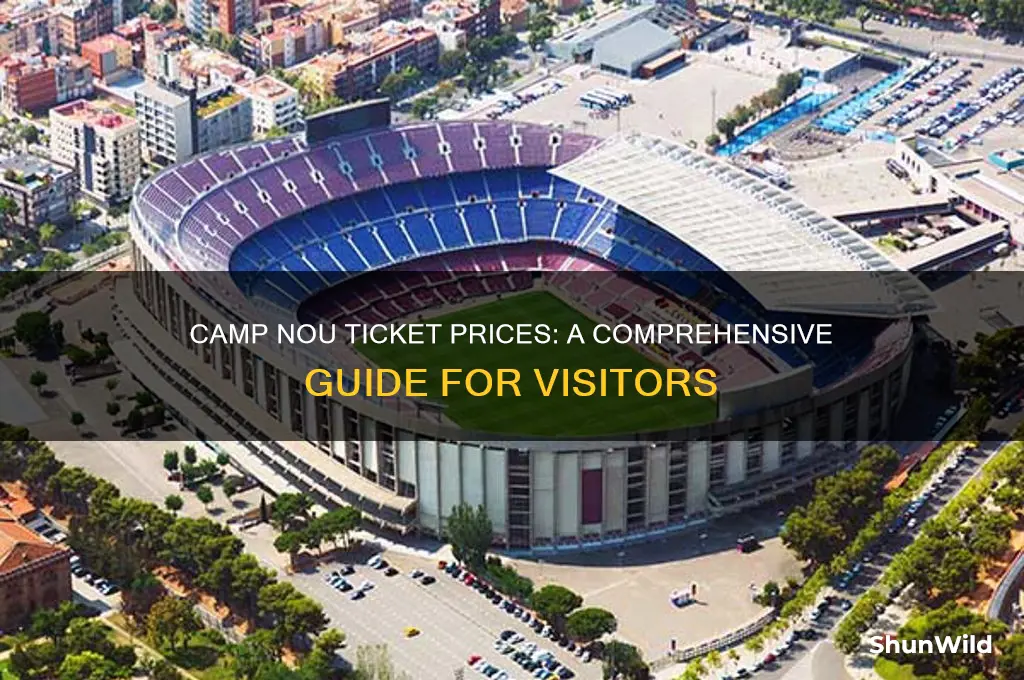 how much is a ticket at camp nou